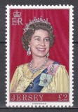 Jersey 1977- Regina Elisabeta a II-a, MNH