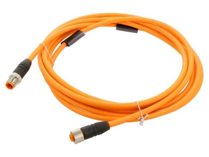 Conector cu valvă, mamă, 24V