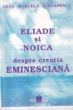Geta Marcela Parvanescu - Eliade si Noica despre creatia Eminesciana