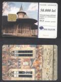 Romania 1999 Telephone card Monasteries Rom 50 CT.084