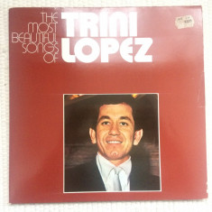 trini lopez most beautiful songs of dublu disc vinyl 2 lp muzica latino pop rock
