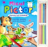 Micul pictor. Animale de companie. Contine imagini gata de colorat/Brijbasi, Flamingo GD