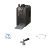 Set complet - dozator bere JET 30K cu pompă de aer, cu răcire continuă uscată cu 1 linie, p&acirc;nă la 35 litri, Cupla butoi bere: Type A