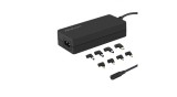 Qoltec &Icirc;ncărcător universal pentru laptop 65W cu 8 capete