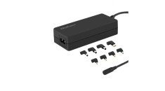 Qoltec &Icirc;ncărcător universal pentru laptop 65W cu 8 capete