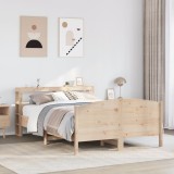 Cumpara ieftin Cadru de pat fără saltea, 160x200 cm, lemn masiv pin