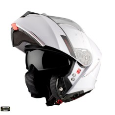Casca modulabila MT Genesis SV A0 alb lucios Pinlock ready &ndash; omologare noua ECE 22.06 &ndash; tip viziera: MT-V-25 M (57/58cm)