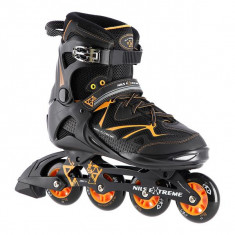 NA9022 Negru/Orange Mărimea 40 Patine Nils Extreme