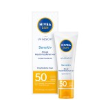 Crema de protectie solara pentru ten sensibil SPF 50, 50ml, Nivea