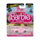 HOT WHEELS POP CULTURE BARBIE THE MOVIE MASINUTA METALICA 1956 CORVETTE SCARA 1:64, Mattel