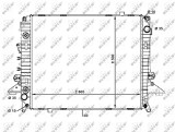 NRF 58463 Radiator, racire motor