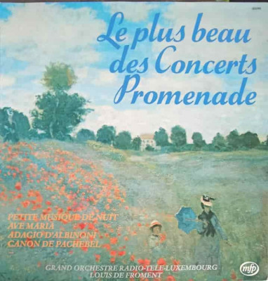 Disc vinil, LP. Le Plus Beau Des Concerts Promenade. Petite Musique De Nuit-COLECTIV foto