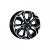 Set 4 Jante Aliaj PDW 16 inch 4x100 ET35 7J Negru Lucios R16