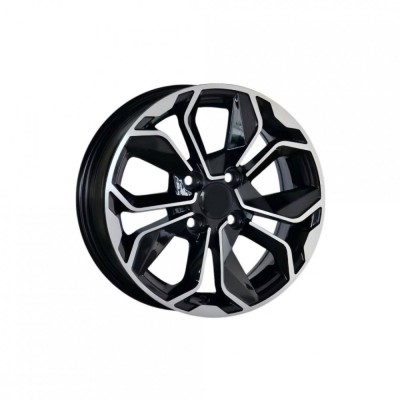 Set jante auto PDW R16 ET35 7J negru lucios 4X100 foto