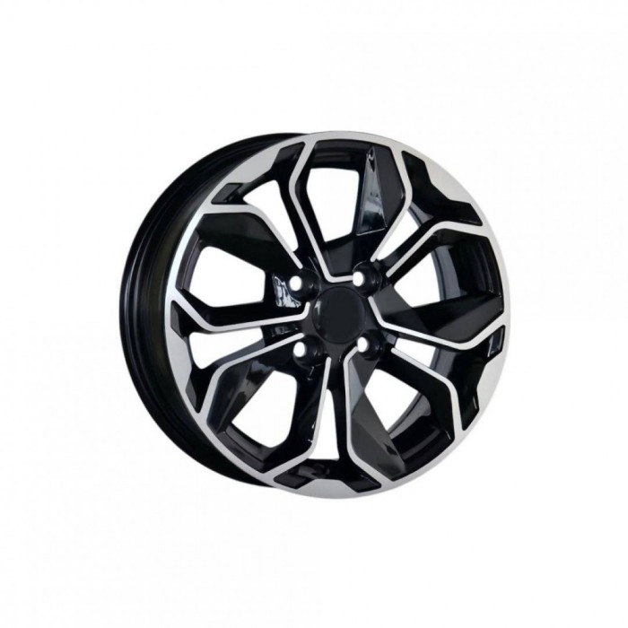 Set jante auto PDW R16 ET35 7J negru lucios 4X100