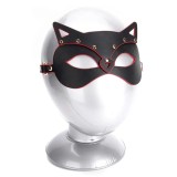 Masca Mysterious Cat Rosu/Negru