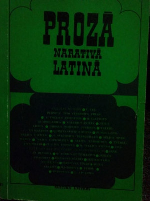 Proza narativa latina (1972) foto