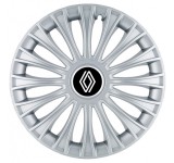 Cumpara ieftin Set 4 capace roti pentru Renault Nou, model Dino Gray, R15, Autohelix MSA