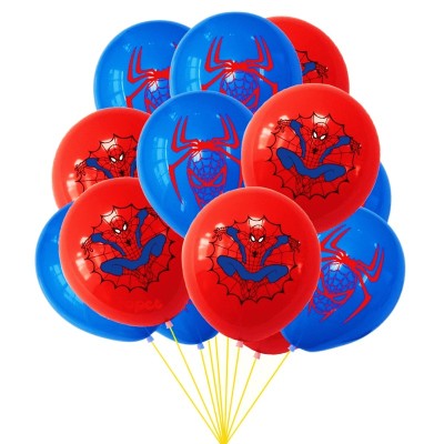 Set 13 baloane latex, imprimeu color Spiderman, 30cm, Ropet foto