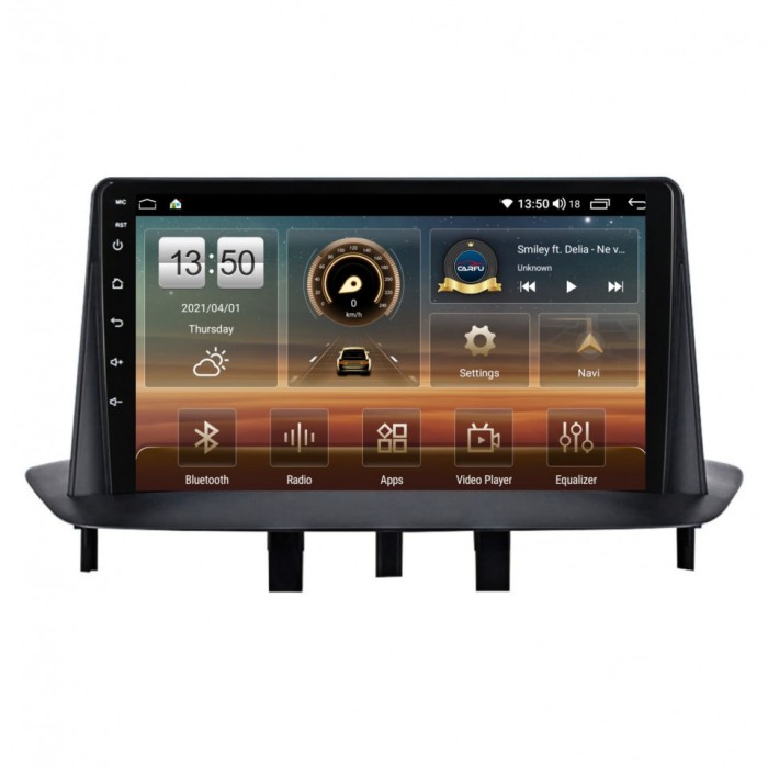 Navigatie dedicata cu Android Renault Fluence 2009 - 2016, 4GB RAM, Radio GPS