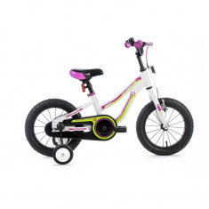 Bicicleta pentru copii Leader Fox Keno 2018 , Cadru aluminiu , Cadru 8 Inch , Alb foto