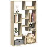 VidaXL Bibliotecă, stejar sonoma, 72x20x120 cm, lemn prelucrat 858158