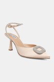Steve Madden pantofi cu toc Florenzia culoarea bej, SM11003738