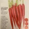 Morcov atomic red , morcov rosu 30 seminte in pachet pentru semanat