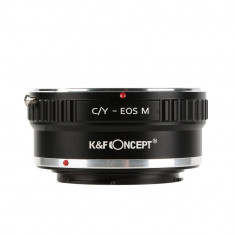 Adaptor montura K&F Concept C/Y-EOS M de la Contax/Yashica la Canon EOS M KF06.257