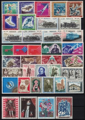 MONACO 1968 - An complet / serii complete MNH foto