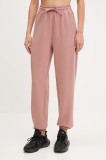 adidas Performance pantaloni de trening Designed for Training culoarea portocaliu, uni, JN7176