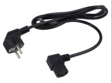 Cablu 3x0,75mm2 PVC 1,5m negru 10A 250V POS