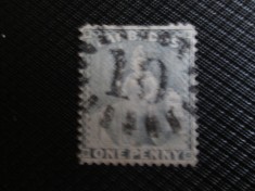 BARBADOS 1870 STAMPILAT NEUZAT=102