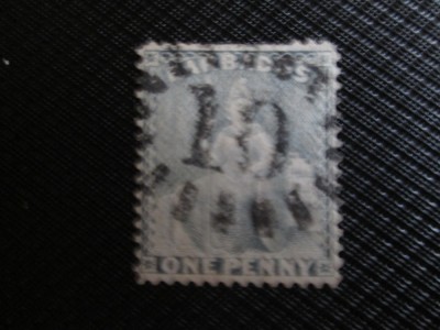 BARBADOS 1870 STAMPILAT NEUZAT=102 foto