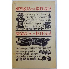 NEVASTA CEA ISTEATA - SNOAVE POPULARE ROMANESTI, 1971 , LIPSA COPERTA SPATE
