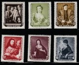 DDR 1957 - Picturi, arta, serie neuzata