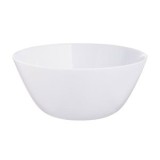 Set de 2 Boluri Rotunde din Opal Alb, Capacitate 1L, CMCLASS