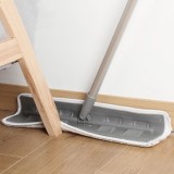Mop plat din microfibra, rotire 360&deg;, 42x12x130cm