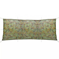 vidaXL Plasă de camuflaj cu sac de depozitare, 1,5 x 4 m