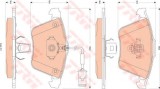 Set placute frana,frana disc VOLVO S40 II (MS) (2004 - 2016) TRW GDB1832