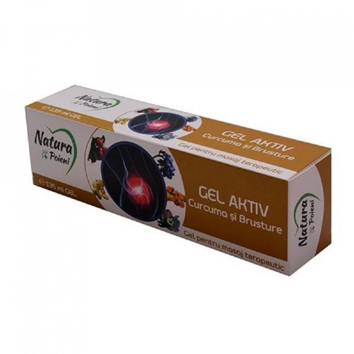 GEL AKTIV CURCUMA&amp;BRUSTURE 135ML