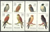 Polonia 1975 - Pasari, soim, serie neuzata