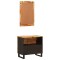 Seturi de baie 2 buc. natural Lemn de mango solid - 6