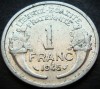 Moneda istorica 1 FRANC - FRANTA, anul 1945 * cod 5290, Europa