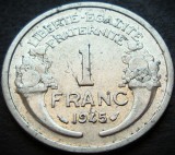 Cumpara ieftin Moneda istorica 1 FRANC - FRANTA, anul 1945 * cod 5290, Europa