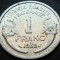 Moneda istorica 1 FRANC - FRANTA, anul 1945 * cod 5290