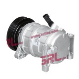 Compresor aer conditionat Dodge Caravan, 2001-2005, Chrysler Voyager, 2001-2005 moto 3.3 V6 130kw/3.8 V6 160kw, benzina, rola curea 128 mm, 6 canelur