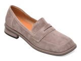 Cumpara ieftin Mocasini GRYXX gri, A599, din piele intoarsa