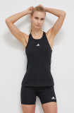 Adidas Performance top de antrenament Techfit culoarea negru HN9088