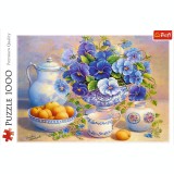 Puzzle 1000 piese - Buchet albastru | Trefl